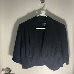 Torrid black cropped cardigan. Size 4x.